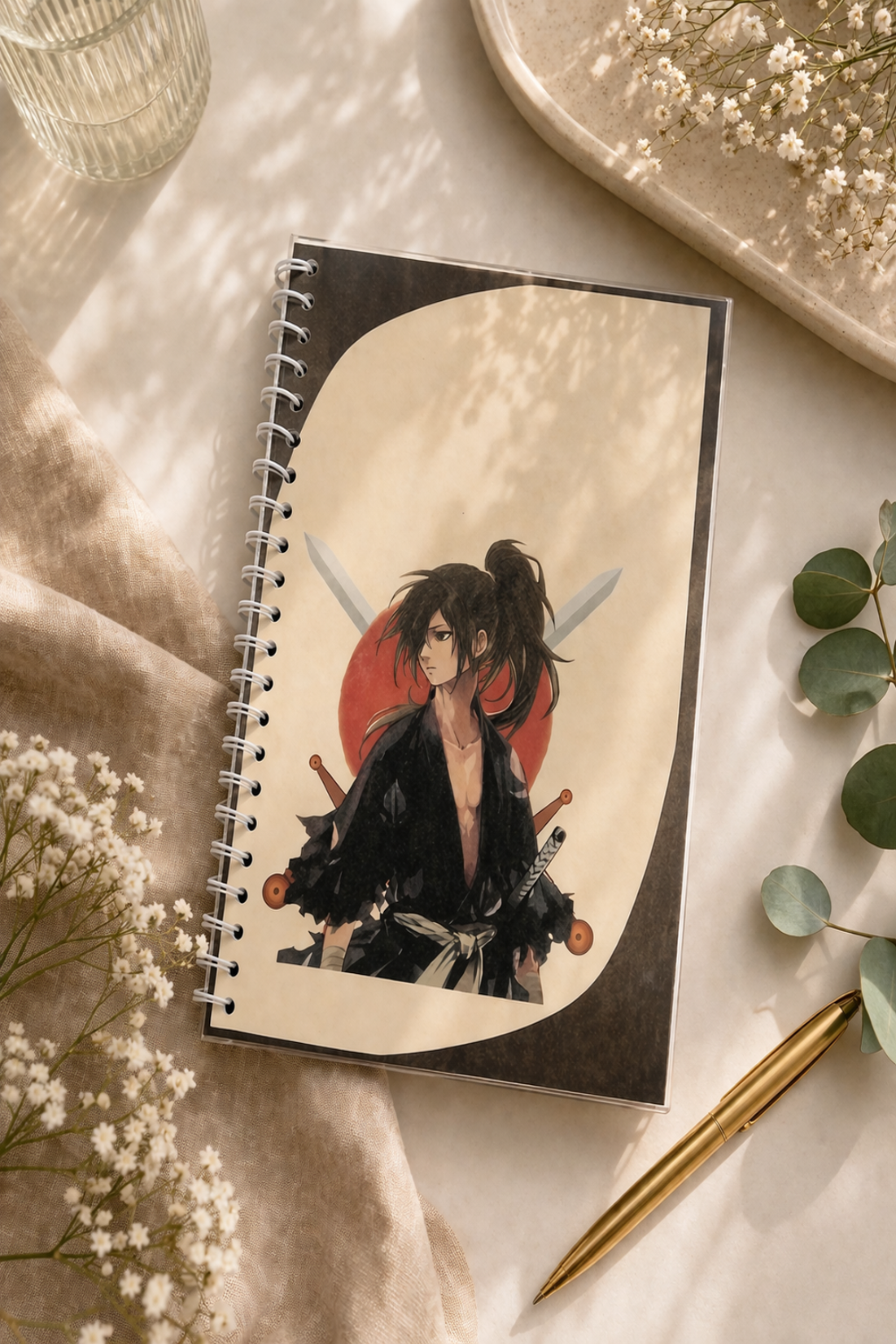 Hyakkimaru Anime Notepad | B5 Spiral Notebook