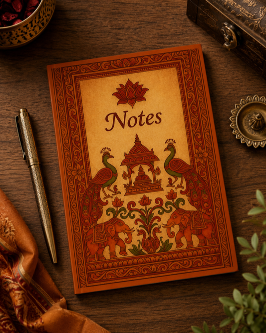 Indian Mural Art Notepad