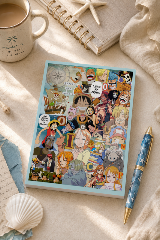 One Piece-inspired Tear-Off Notepad