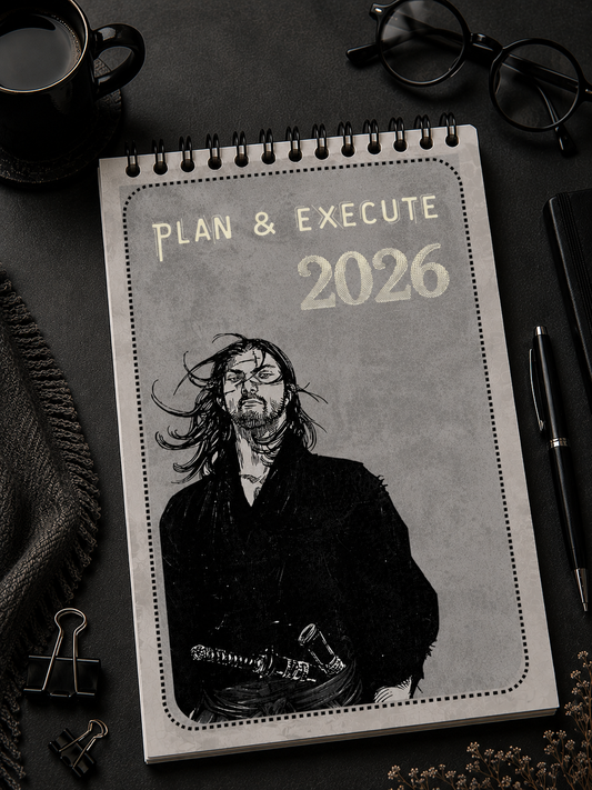 Miyamoto Musashi inspired notepad