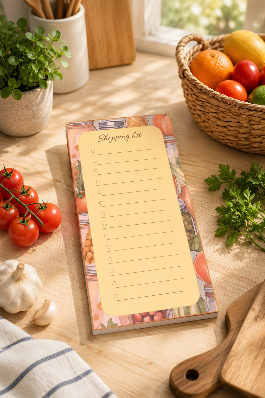 Daily Essentials Notepad