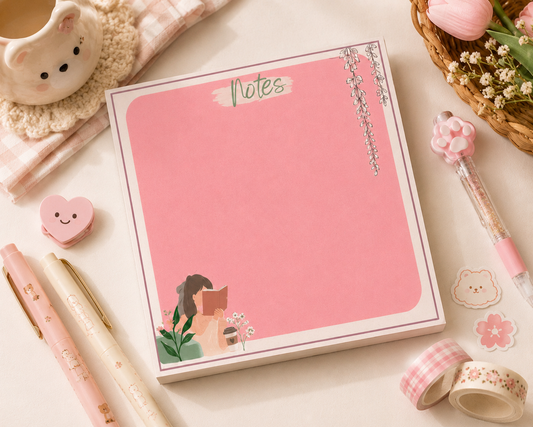 Blush Bloom Notepad