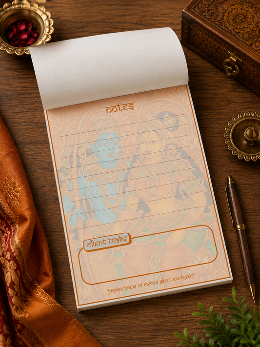 Indian Mural Art Notepad