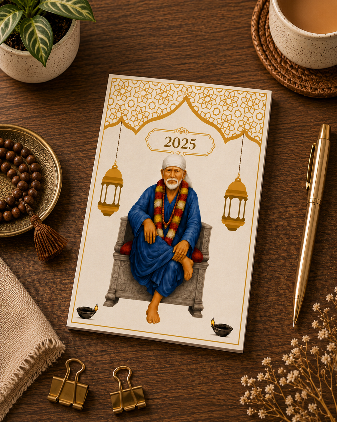 Sai Baba Spiritual Tear-Off Notepad