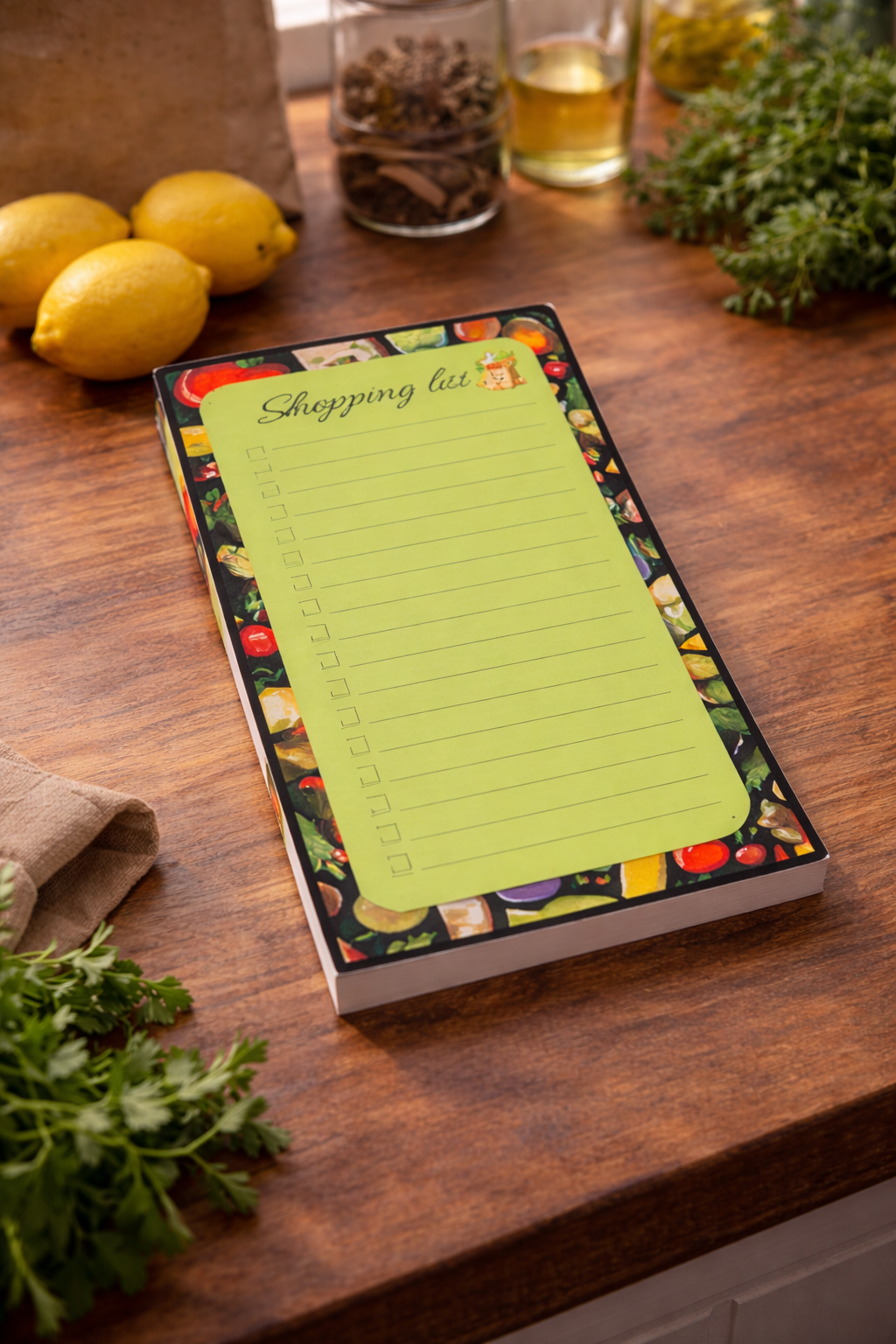 Grocery Checklist Pad