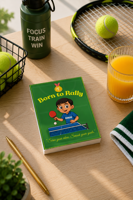Handmade A5 Table Tennis Notepad