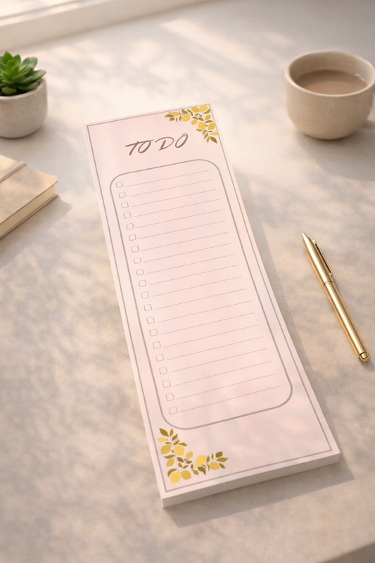 Daily Task Planner Pad